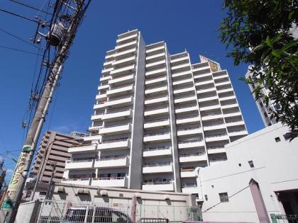 古河松原マンションの外観