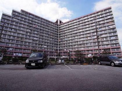 竹の塚スカイタウンの外観