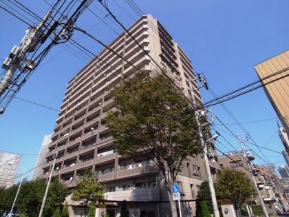 オーベル月島リバージュグランの外観