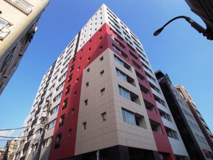 パークホームズセントラルシティ中央区湊の外観