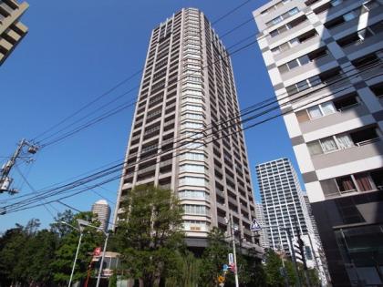 ライオンズタワー月島の外観