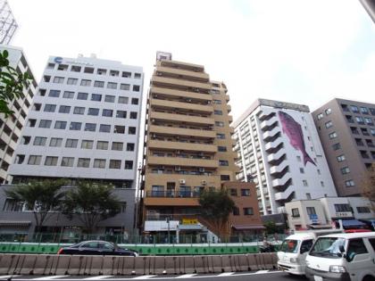 ライオンズマンション東銀座の外観