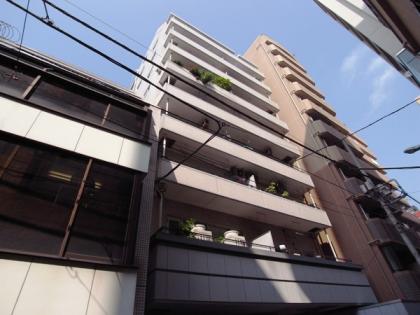 中銀ベル築地マンシオンの外観