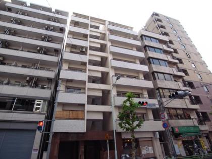 中銀築地マンシオンの外観