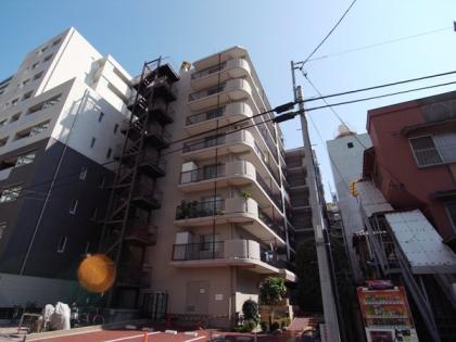 佃スカイハイツの外観