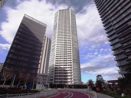 アップルタワー東京キャナルコートの外観