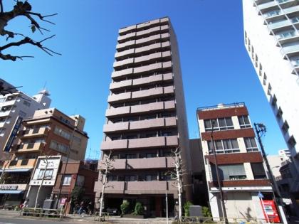 ルーブル白金高輪の外観