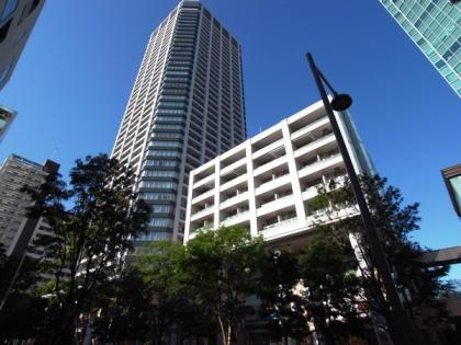 白金タワーテラス棟　白金タワー　テラス棟の外観