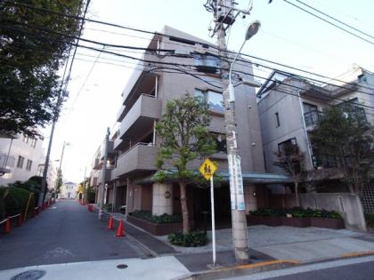 白金三光坂パークマンションの外観