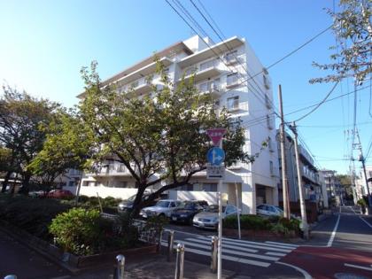 下馬スカイマンションの外観