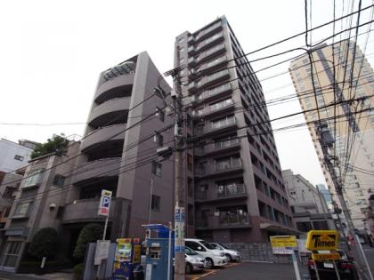 クレッセント麻布ビュータワーの外観