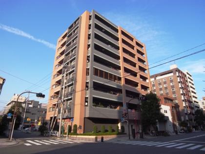 クレアシティ両国北斎通りの外観