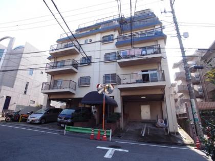 祐天寺ニュースカイマンションの外観