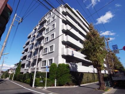 深沢パークホームズカーサブランの外観