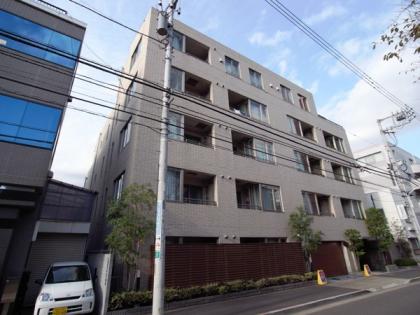 プラウドジェム三田聖坂の外観