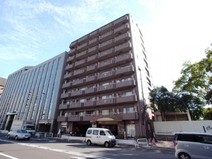 朝日白金台マンションの外観