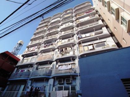 ニュー恵比寿フラワーマンションの外観