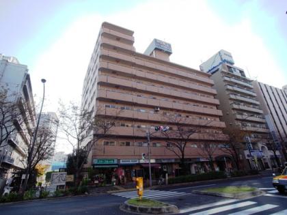 朝日広尾マンションの外観