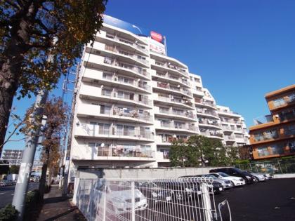 ライオンズマンション上野毛A棟の外観