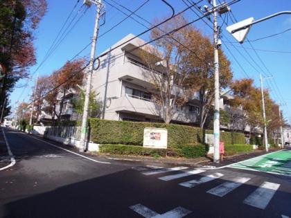 上野毛コートハウスB館の外観