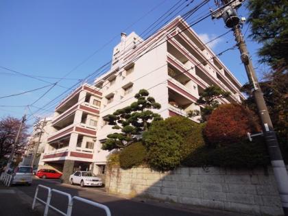 洗足池畔アビタシオンの外観