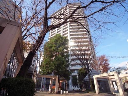 パークタワー東京フロントの外観