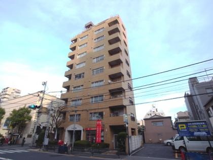 イトーピア千駄木マンションの外観