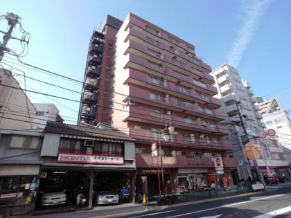 朝日千駄木マンションの外観