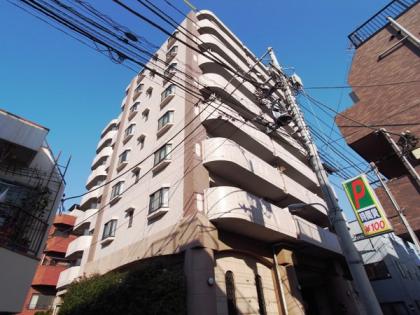 ライオンズヴィアーレ荏原中延の外観