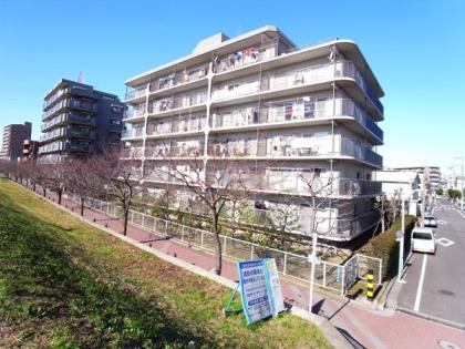 レック東多摩川スカイハイツ１号棟　レック東多摩川スカイハイツ1号館の外観