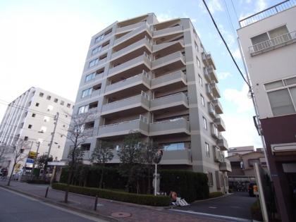 大森パークホームズグリーンマークコートの外観