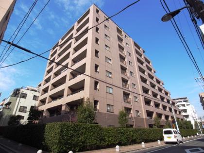 ライオンズステージ門前仲町冬木の外観