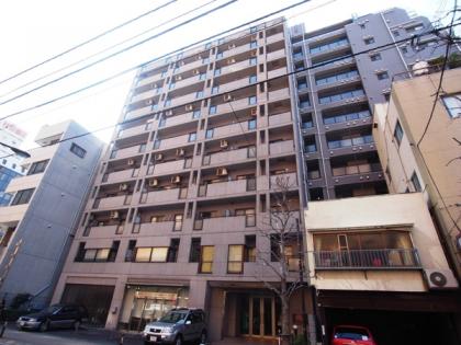 ライオンズマンション飯田橋駅前の外観