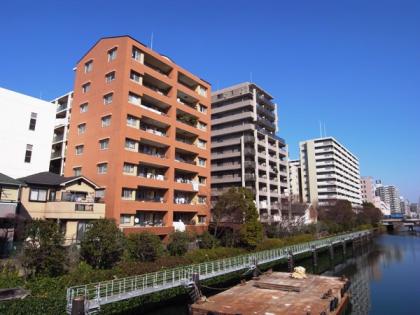 セザールリバーサイド住吉の外観