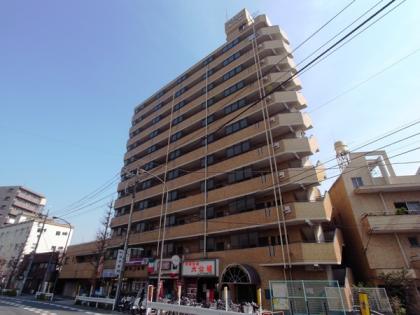 ライオンズマンション旗の台の外観