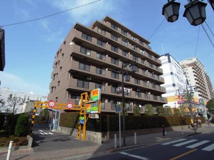 ライオンズガーデンときわ台の外観