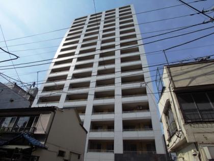 大山パークハウススタイリッシュタワーの外観