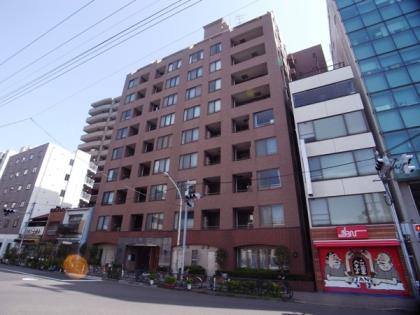 朝日サテライト上野の外観