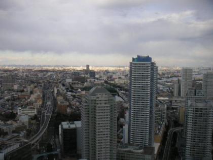 ナビューレ横浜タワーレジデンス　北側３５階以上からの景色