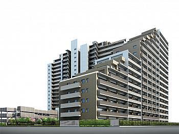 ザ・ガーデンズ西葛西の画像1枚目（外観、エントランス、前面の通り等）